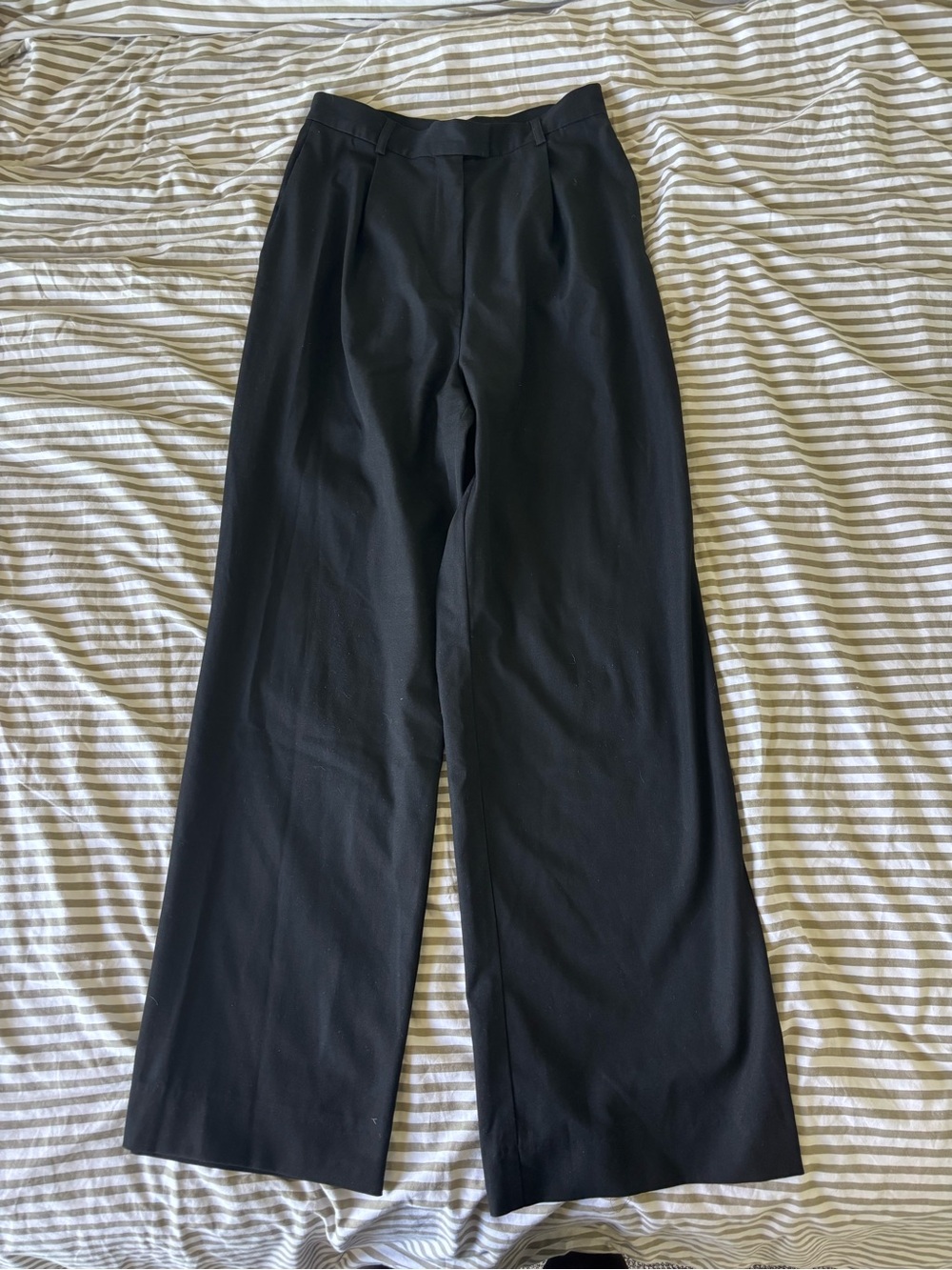 Djerf Avenue Black Wide Leg Pants